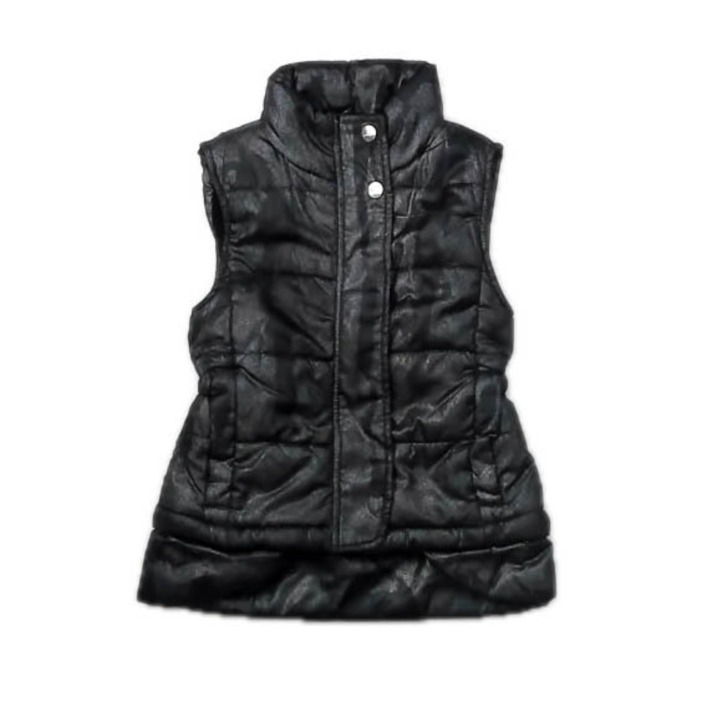 Imoga Girls Black Sparkle Vest size: 5T